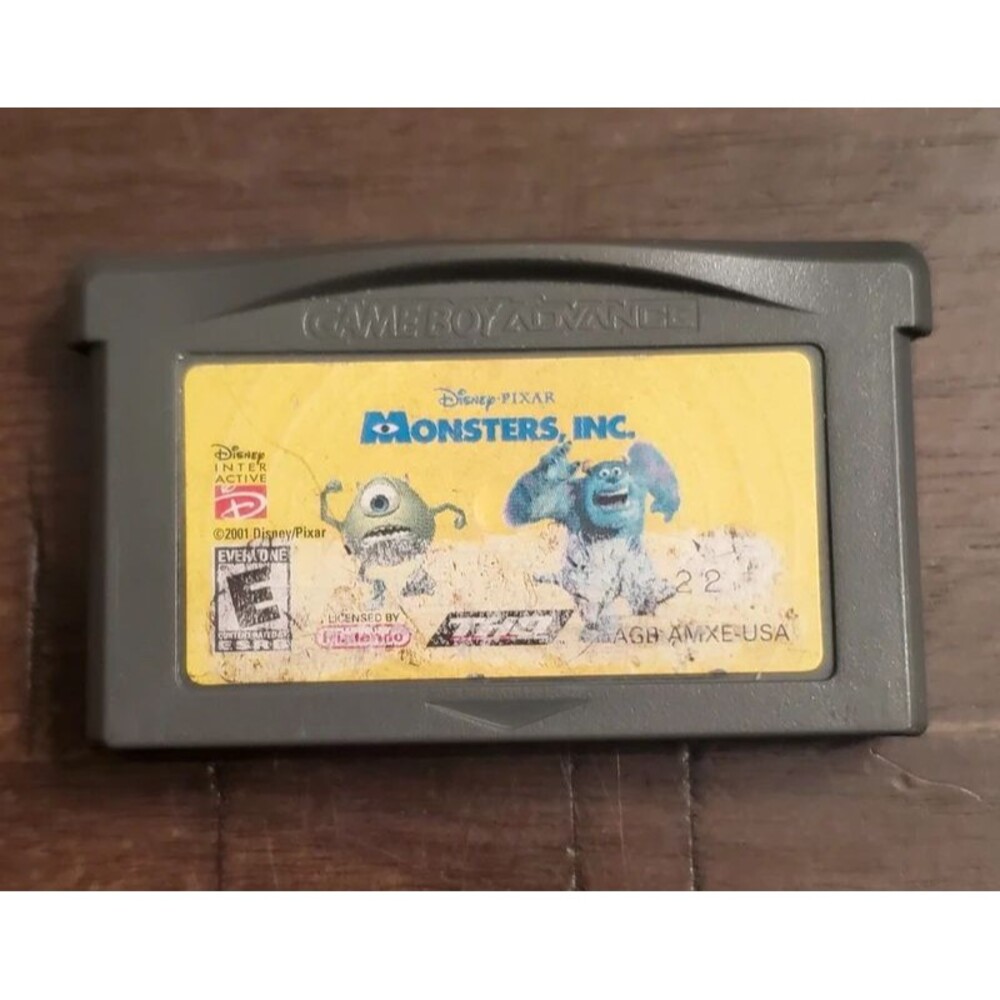 Gameboy Advance Monsters Inc.